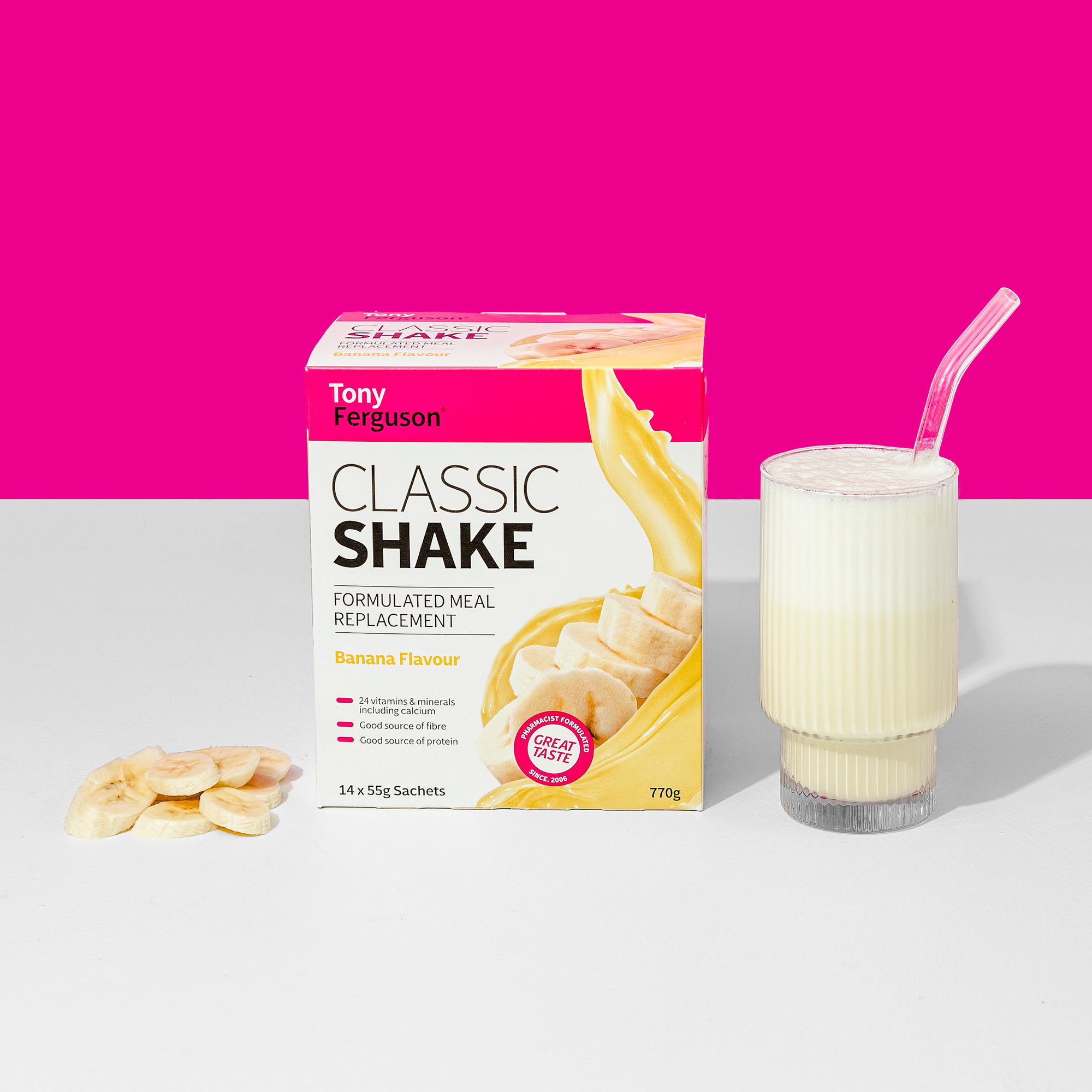 Tony Ferguson Classic Shake 14pk Banana