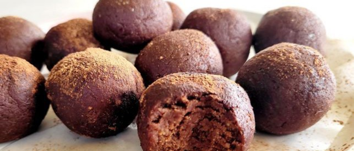 Chocolate Peanut Butter Protein Balls