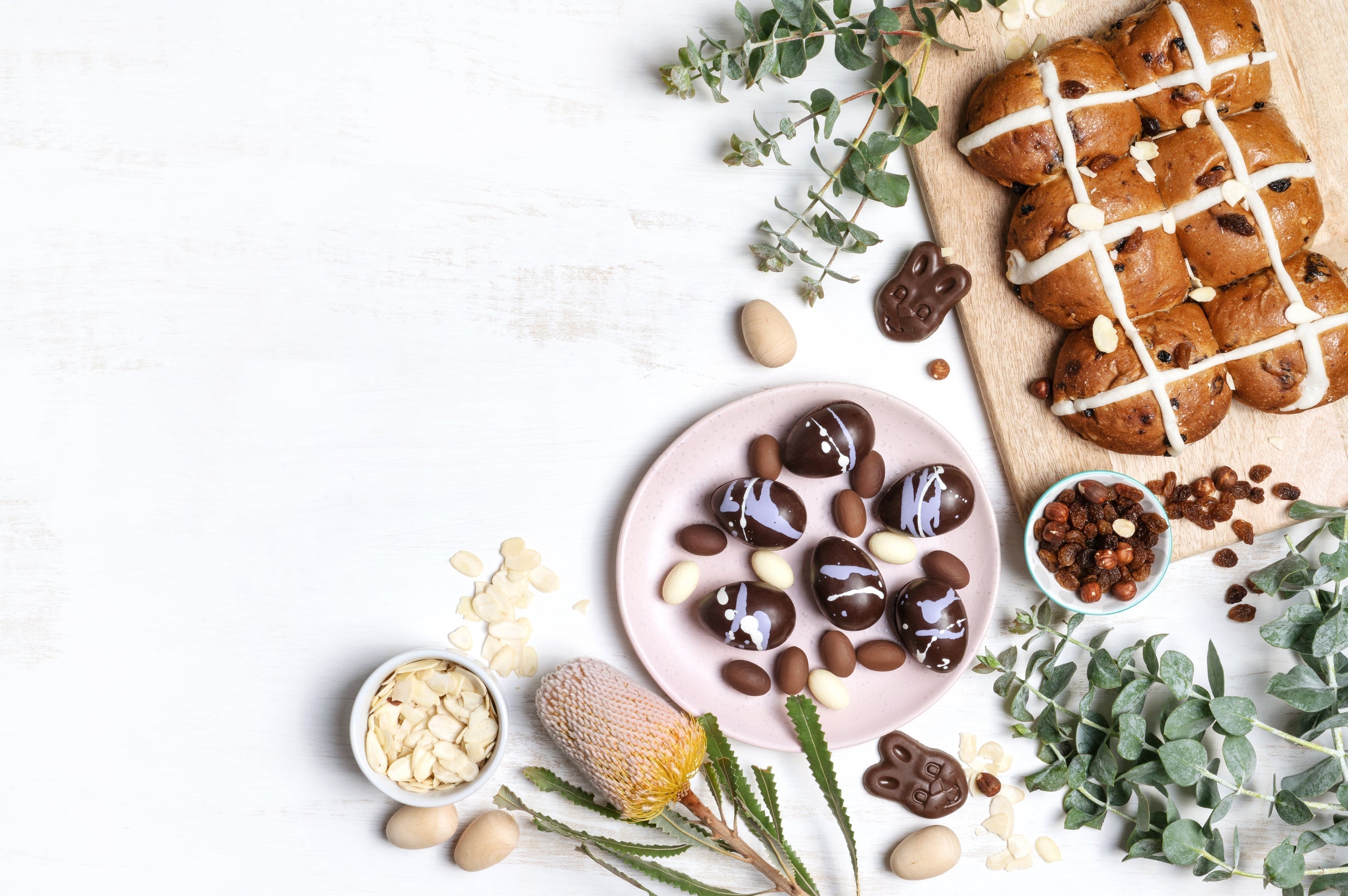 Healthy Hot Cross Buns