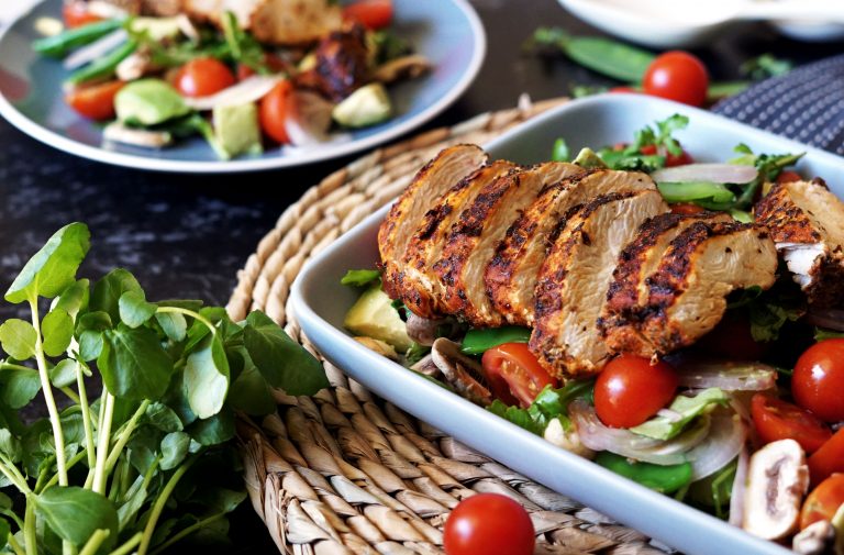 Cajun Chicken and Avocado Salad