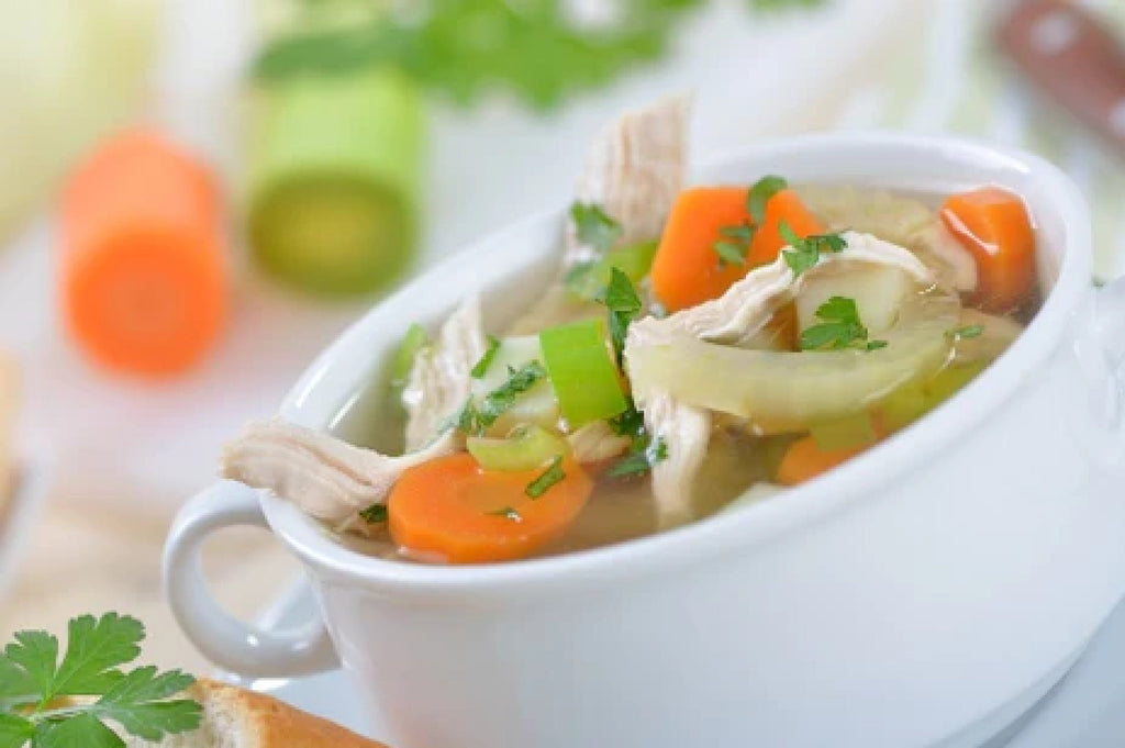 Chicken & Vegetable Slow-Cooker Soup