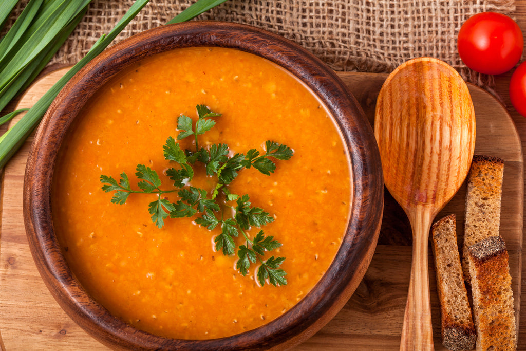 Red Lentil & Tomato Soup