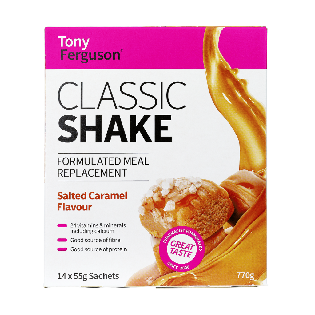 Tony Ferguson Classic Shake 14pk Salted Caramel flavour