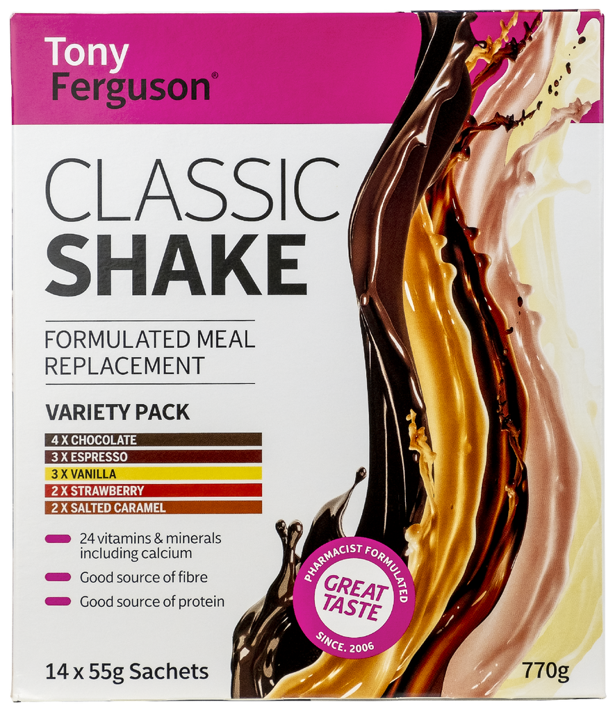 Tony Ferguson Classic Shake 14pk Variety