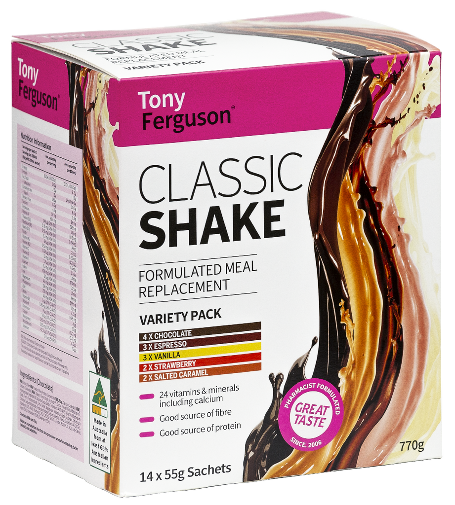 Tony Ferguson Classic Shake 14pk Variety