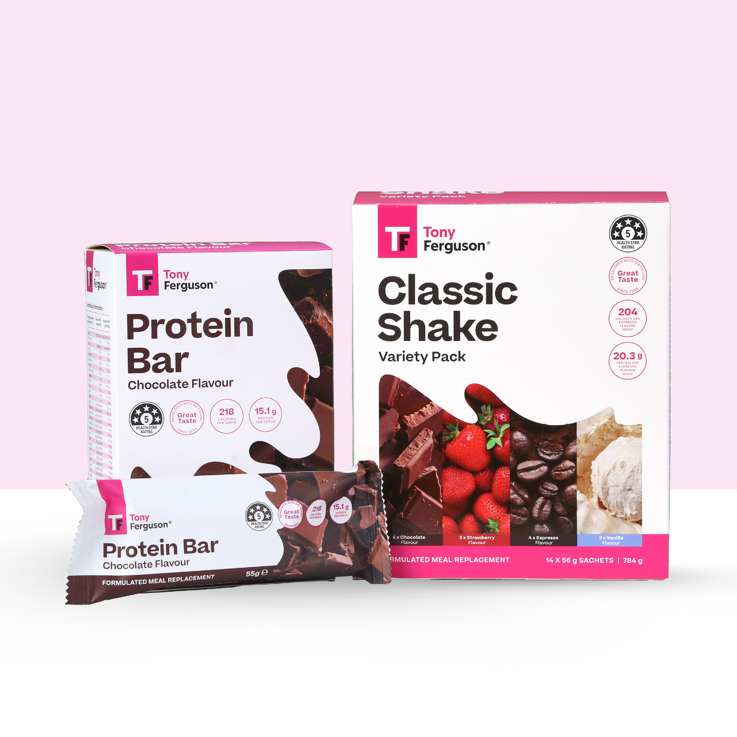 Starter Shake and Protein Bar Pack