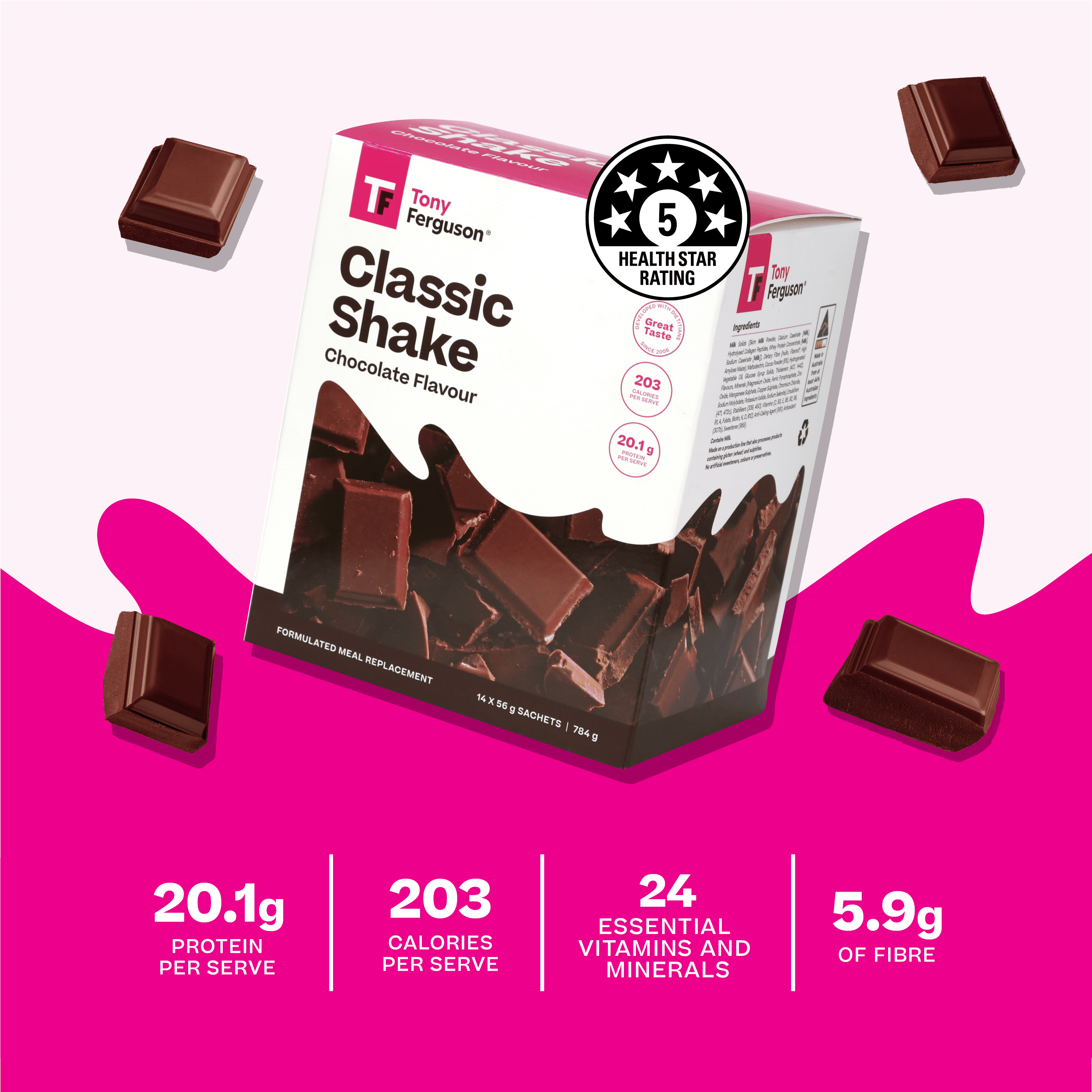 Chocolate Classic Shake 14pk