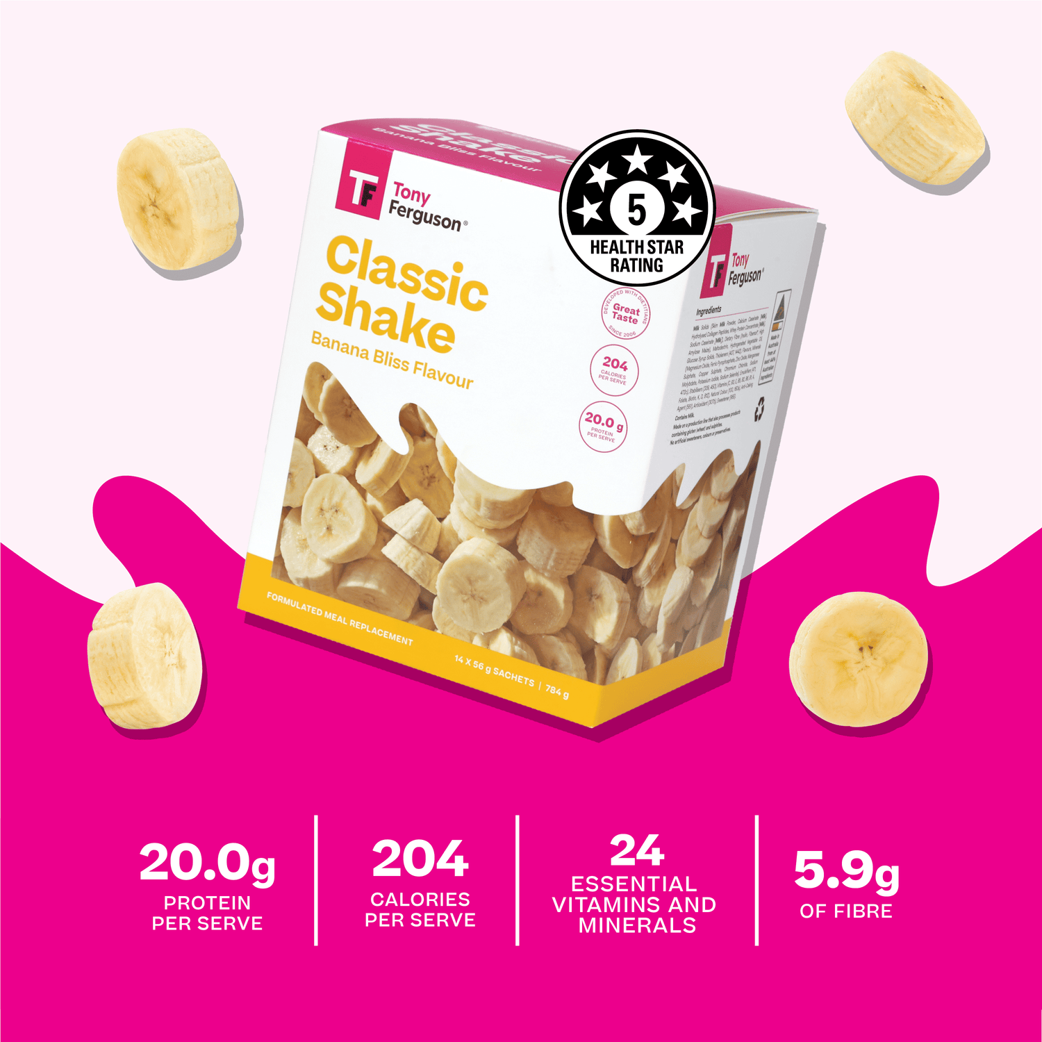 Banana Bliss Classic Shake 14pk